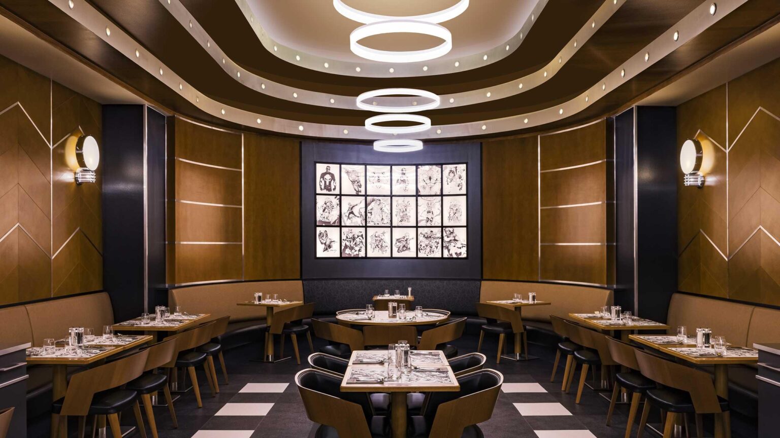 Downtown Restaurant - © Disney