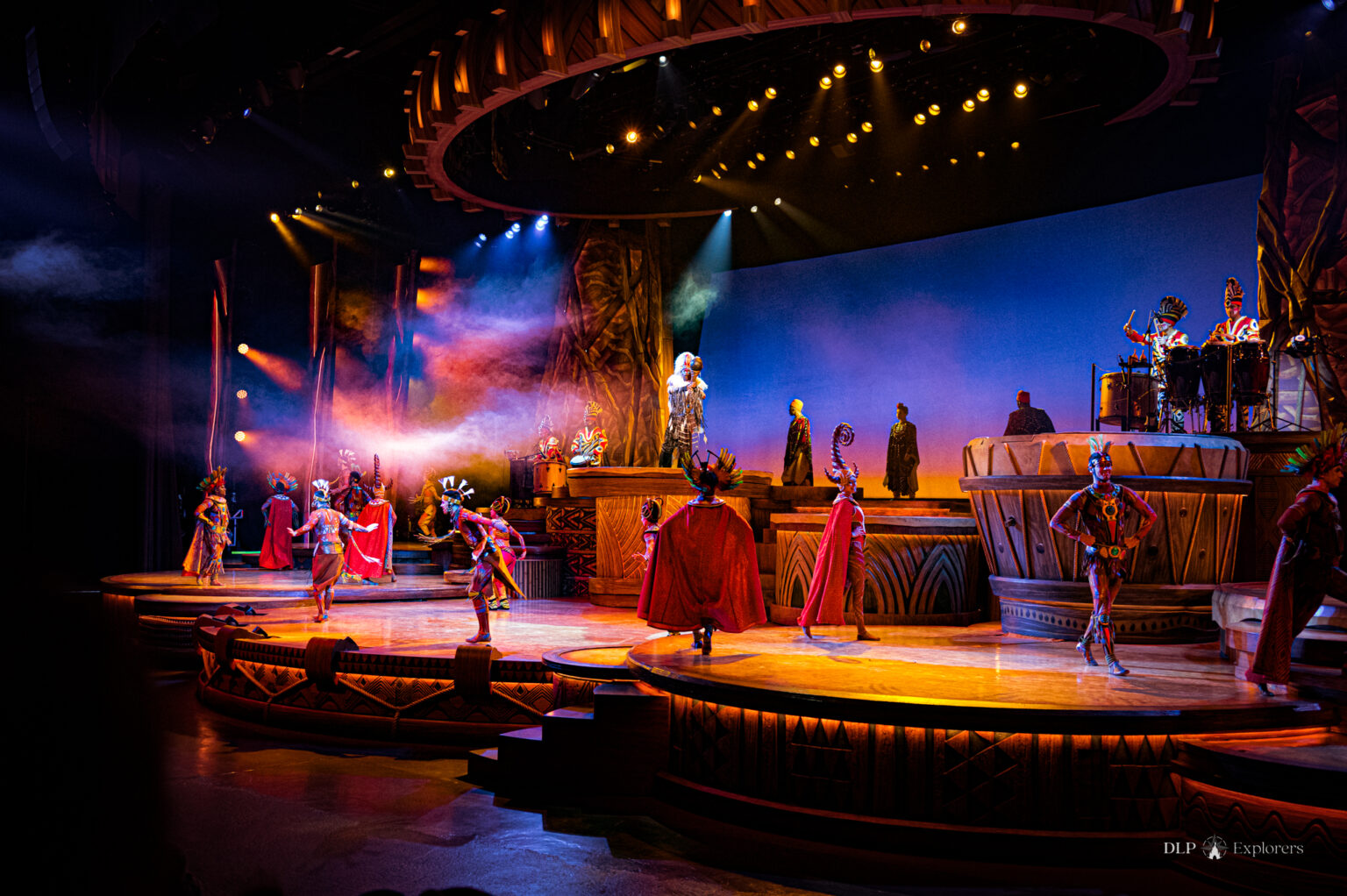 The Lion King: Rhythms of the Pride Lands show - © DLP Explorers