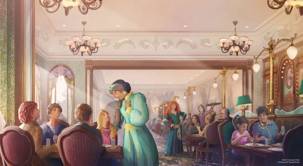 The Regal View Restaurant and Lounge - © Disney