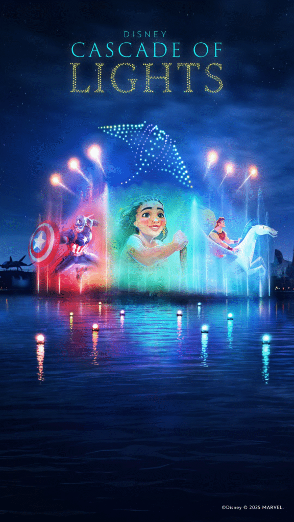 Disney Cascade of Lights - © Disney