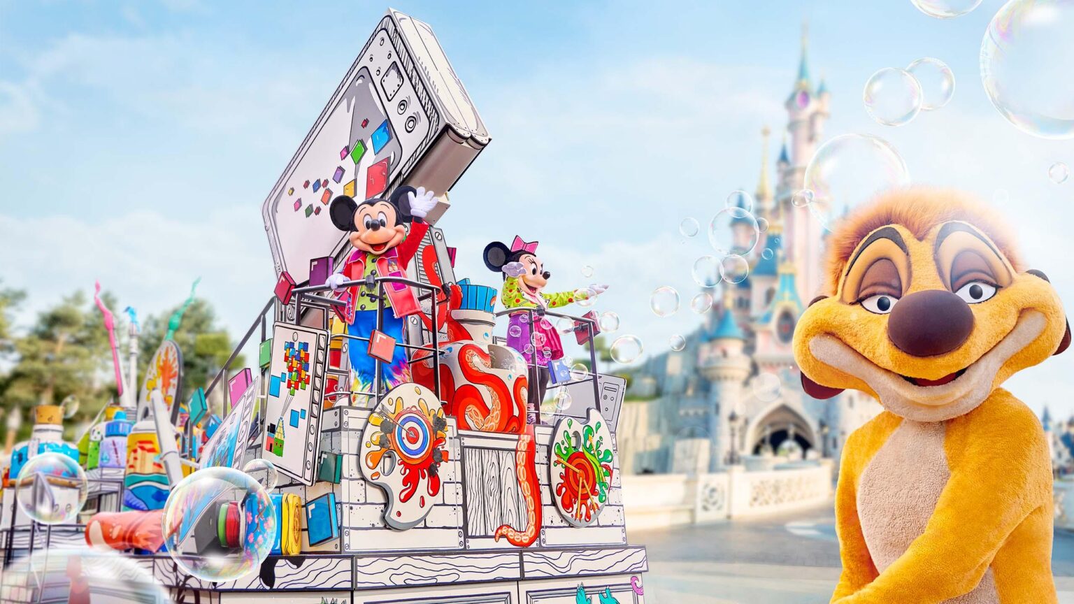 A Million Splashes of Colour - © Disney